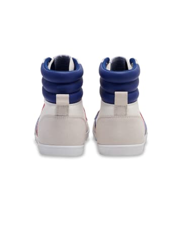 Hummel Schnürsenkel Sneaker Hummel Slimmer Erwachsene in WHITE/BLUE/RED/GUM