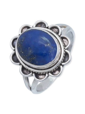 mantraroma 925er Silber - Ringe mit Lapis Lazuli