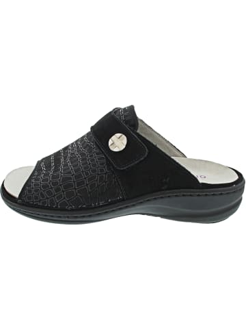 WALDLÄUFER Heria Pantolette Schwarz