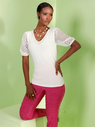 creation L V-Shirt in ecru