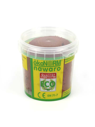 ÖkoNorm SOFT-Knete nawaro, Becher 150g - braun - ab 2 Jahren