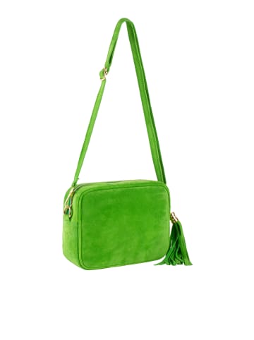 NAEMI Damen Handtasche in Hellgrün