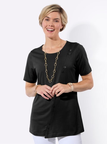 WITT WEIDEN Longshirt in schwarz
