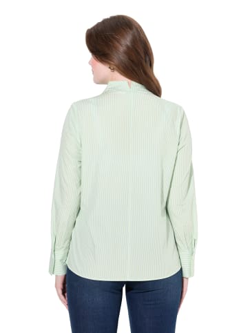 Ulla Popken Bluse in limettengrün