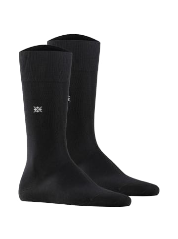 Burlington Socken 2er Pack in Schwarz