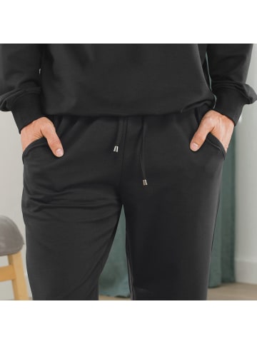 Erwin Müller Sweat Freizeithose, lang in anthrazit