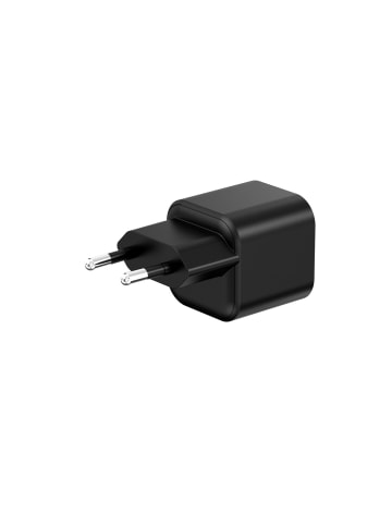 Setty Setty Wandladegerät USB-A + USB-C 20W LSGaN-AC-201 schwarz Steckdose