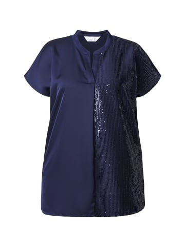 MIAMODA Bluse in dunkelblau