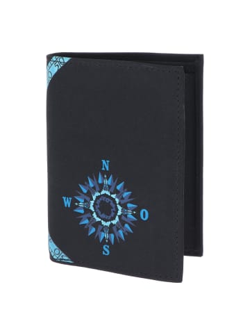 oxmox New Cryptan Geldbörse RFID Schutz 12.5 cm windrose