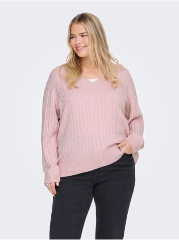 ONLY Carmakoma Strickpullover in Burnished Lilac 1