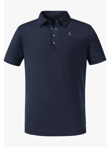 Schöffel Poloshirt Polo Shirt Ramseck M in Blau