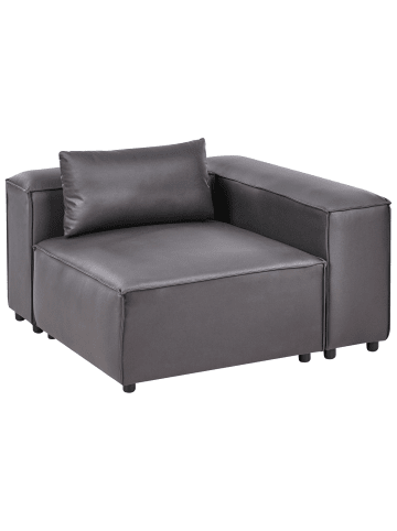 Beliani 2-tlg Sofaelement BRANDE in Schwarz