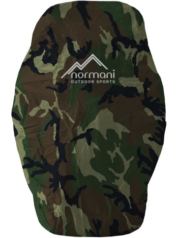 Normani Outdoor Sports Rucksack-Regenüberzug für 100-130 Liter Raincover in Woodland
