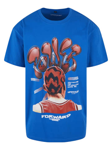 Mister Tee T-Shirt in cobalt blue