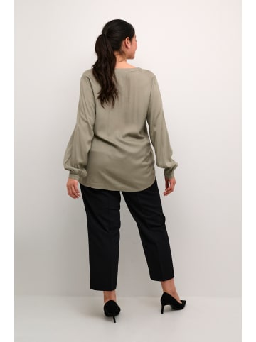 KAFFE curve Bluse langarm KCcalinde Regular fit in Vetiver