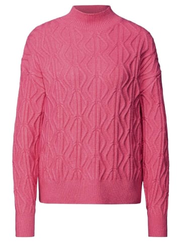 Street One Pullover in candy pink mel.