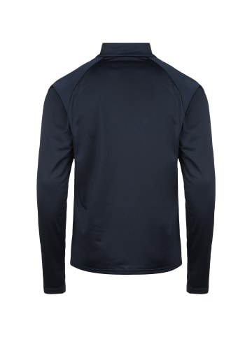 Puma Sweatshirt TeamLIGA 1/4 Zip in dunkelblau / weiß
