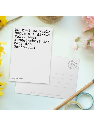 Mr. & Mrs. Panda Postkarte Es gibt so viele... mit Spruch in Weiß