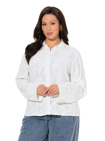 Ulla Popken Hemdbluse in offwhite