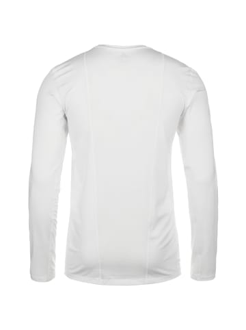 adidas Performance Longsleeve Techfit in weiß / schwarz