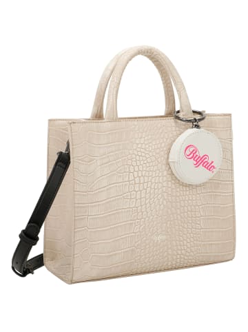 Buffalo Henkeltasche Big Boxy in White Taupe