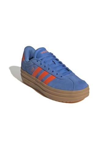 adidas Sneaker Vl Court Bold in ray blue/impact orange/gum