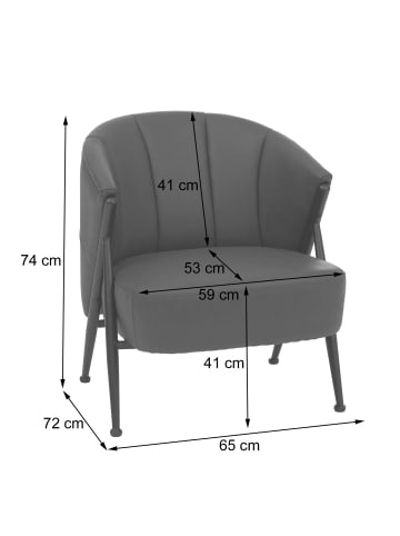 MCW Sessel P30, Schwarz