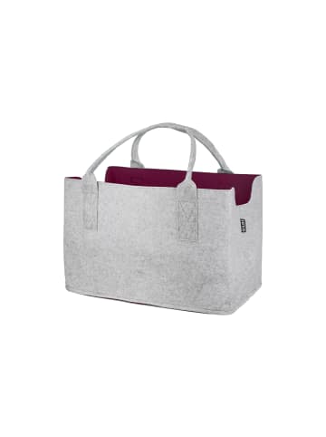 GMD Living Filztasche COLORFUL in Grau & Lila