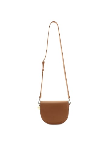 Seidenfelt Nelma Mini Bag Umhängetasche 16 cm in toffee