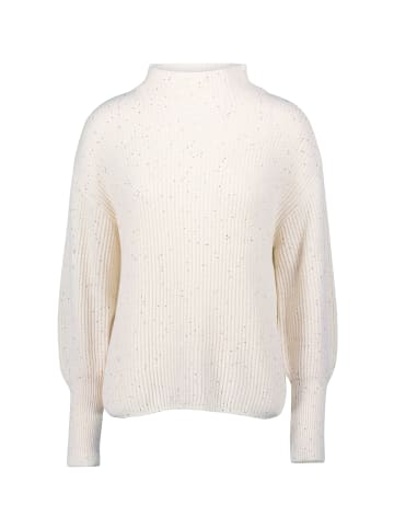Zero  Strickpullover mit Pailletten in CreamWhite