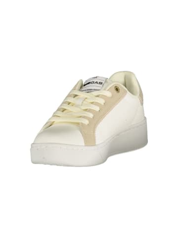 GAS Weiße Polyurethan-Sneaker
