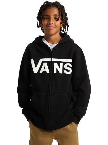 Vans Kinder Sweatshirt "Vans Classic II Fz" in Schwarz