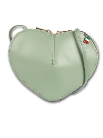 Florence Leder Umhängetasche Florence Tasche lindgrün ca. 22cm