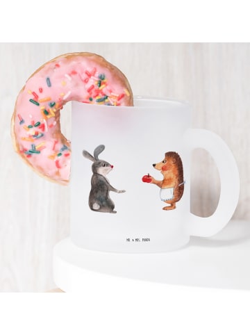Mr. & Mrs. Panda Tee Tasse Hase Igel ohne Spruch in Transparent