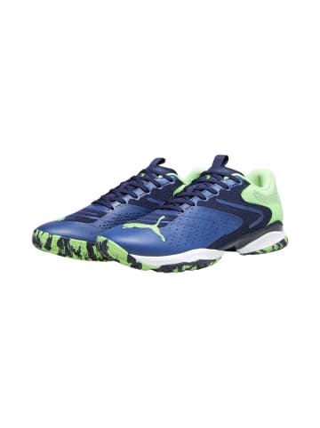 Puma Sportschuhe in Blau/Gelb