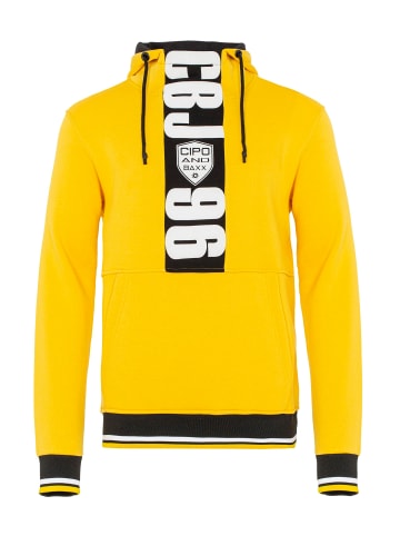 Cipo & Baxx Kapuzensweatshirt in YELLOW