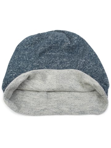 styleBREAKER Beanie Mütze in Blau meliert