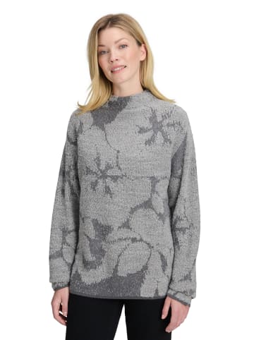 Betty Barclay Strickpullover mit Jacquard in Patch Grey/Grey