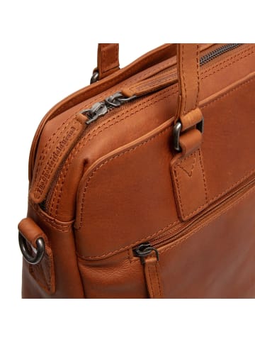 The Chesterfield Brand Pretoria Schultertasche Leder 36 cm in cognac