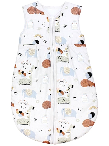 TupTam Baby Ganzjahres Schlafsack Ärmellos Wattiert in grau Modell 3