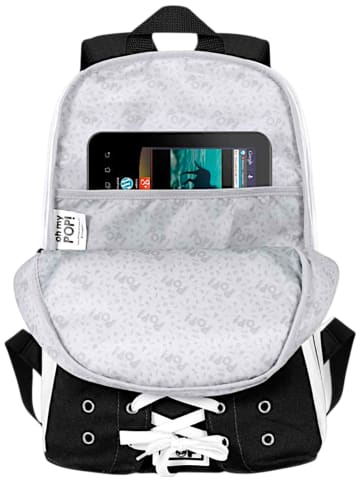 Oh My Pop! Rucksack Oh My Pop Sneaker (H) 40 cm in Schwarz