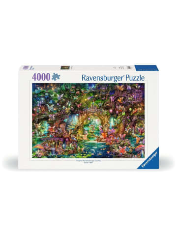 Ravensburger Puzzle 4.000 Teile Erwachsenenpuzzle 4000 Teile - Die verborgene Welt der Feen Ab 14 Jahre in bunt