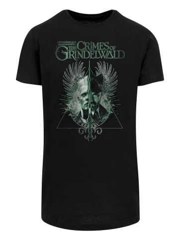 F4NT4STIC Long Cut T-Shirt Phantastische Tierwesen Grindelwald in schwarz