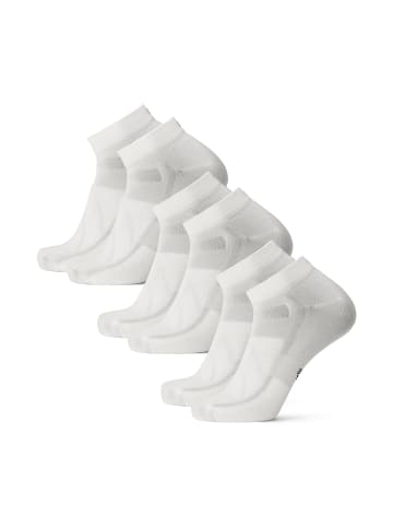 DANISH ENDURANCE Socken Aero Cycling Low-Cut in white/white/black