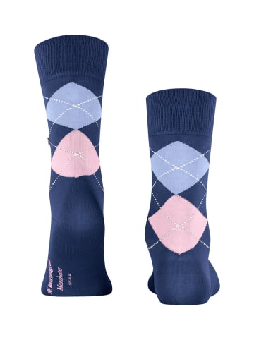 Burlington Socken Manchester in Night blue