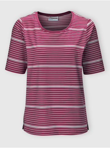 WITT WEIDEN Funktions-Shirt in malve-weiß-gestreift