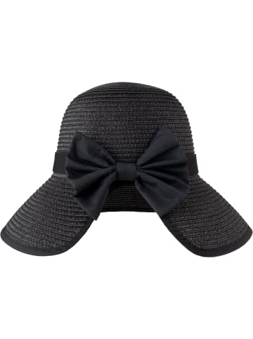 Janice Damen Sonnenhut 2er Set in Schwarz/Beige
