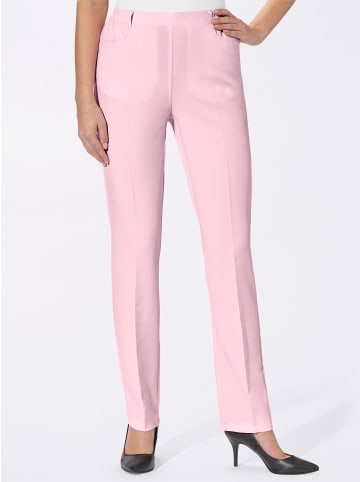 Sieh an! Bügelfaltenhose in rose