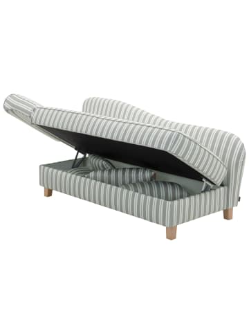 58 aufm Kessel RECAMIERE Armlehne links Katia Flachgewebe hellgrau