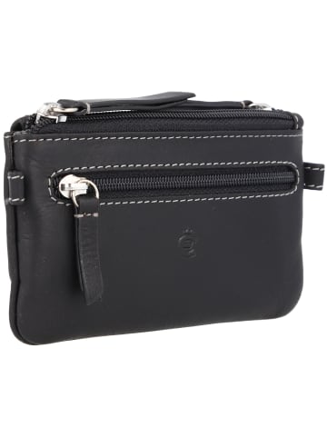 Esquire Dallas Schlüsseletui Leder 13.5 cm schwarz
